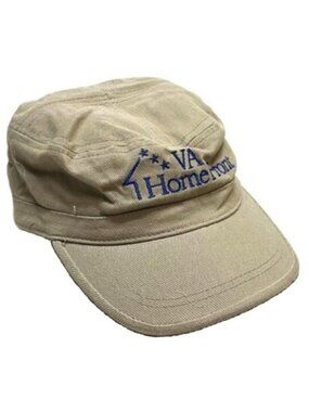 ☆☆☆𝐕𝐀 𝐇𝐨𝐦𝐞 𝐅𝐫𝐨𝐧𝐭 Military Cadet Patrol Cap Tan (Size OS)